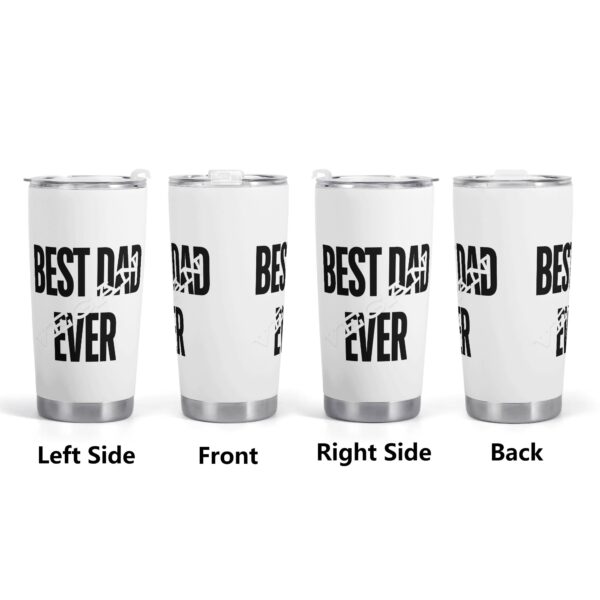 Best Vegan Dad -  Car Cup - Image 3